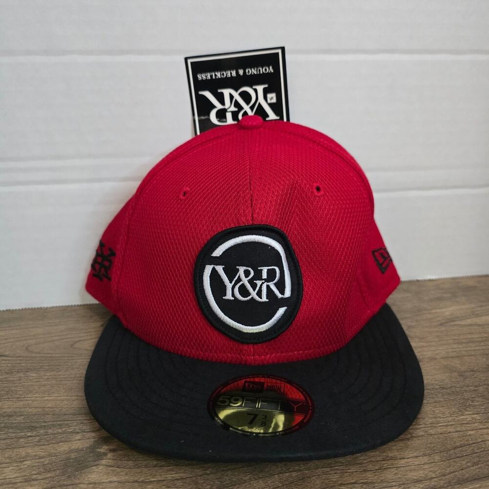 Young & Reckless Y&R Red Black Snapback Hat